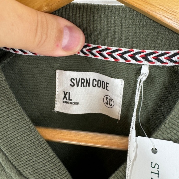 NWT Sovereign Code Princeton Quilted Lightweight Bomber Jacket Olive XL - Picture 5 of 8